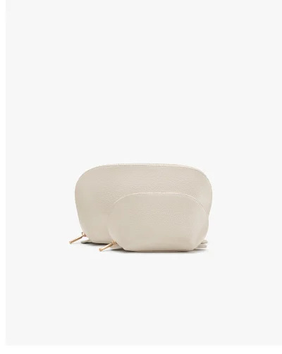 Travel Case Set Ecru
