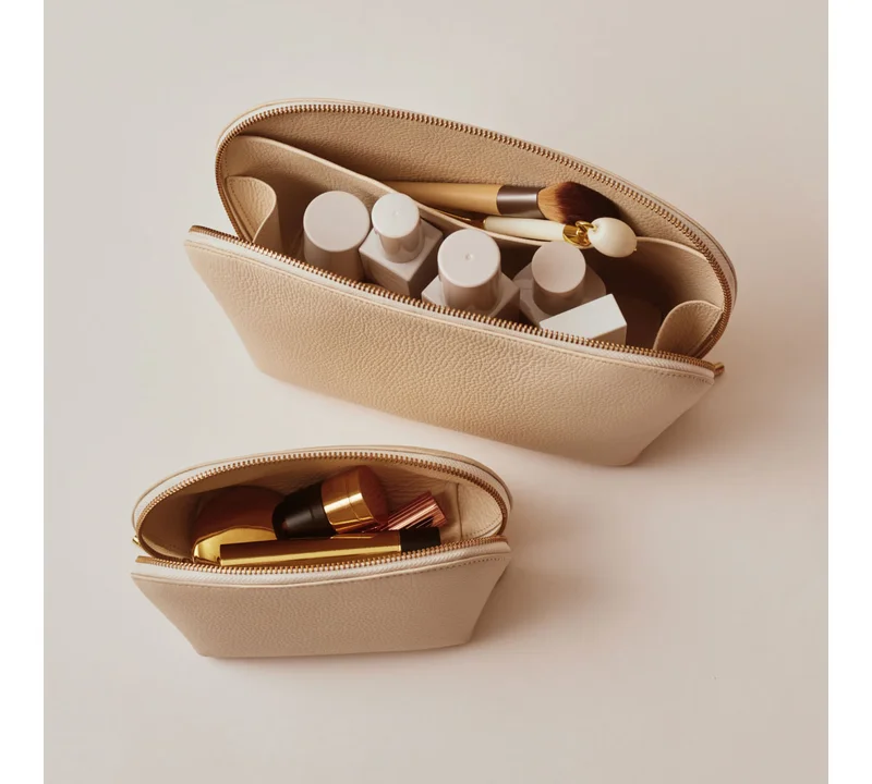 Travel Case Set Ecru