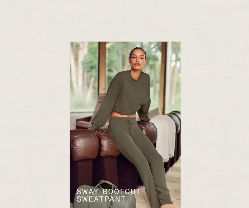 SWAY BOOTCUT SWEATPANT
