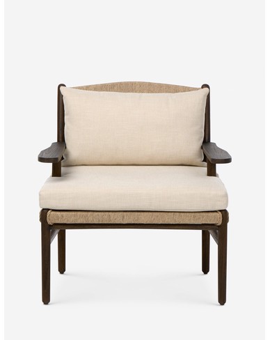 Diletta Outdoor Accent Chair-Natural