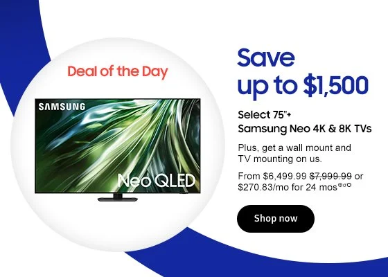 Discover Samsung Fall Sale - Deal of the day