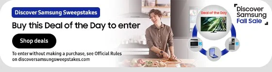 Discover Samsung Fall Sale - Shop Sweepstakes