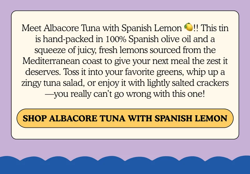 shop albacore tuna with spanish lemon