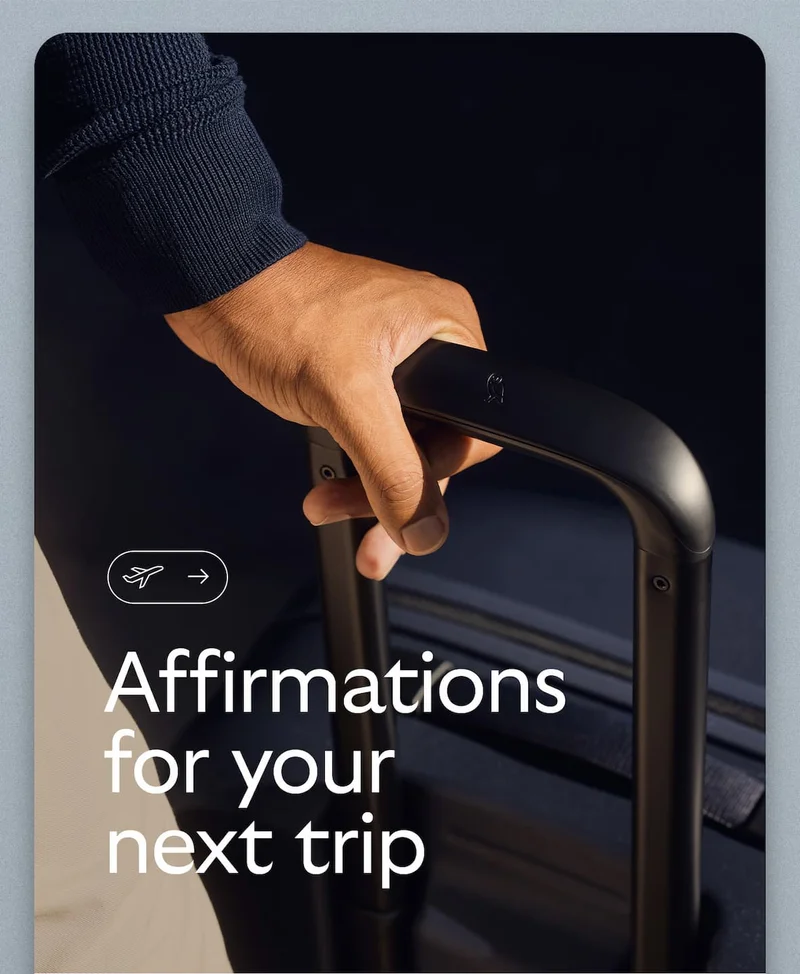 Affirmations for your next trip