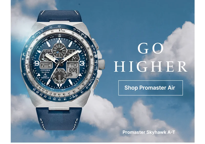 GO HIGHER. Shop Promaster Air