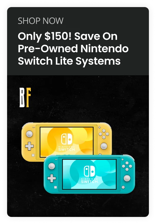 SHOP NOW Only $150! Save On Pre-Owned Nintendo Switch Lite Systems
