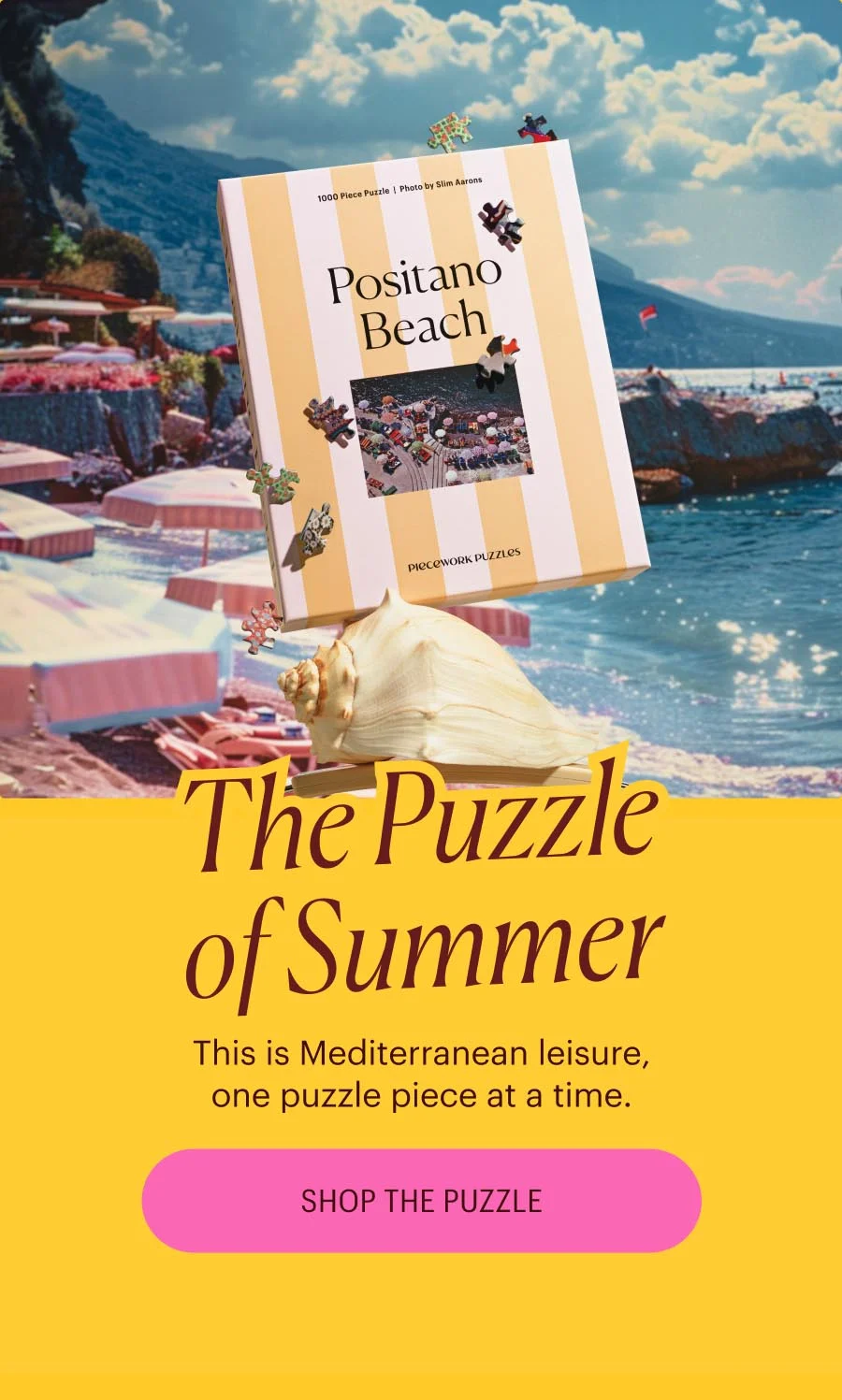 The Puzzle of the Summer - Positano Beach