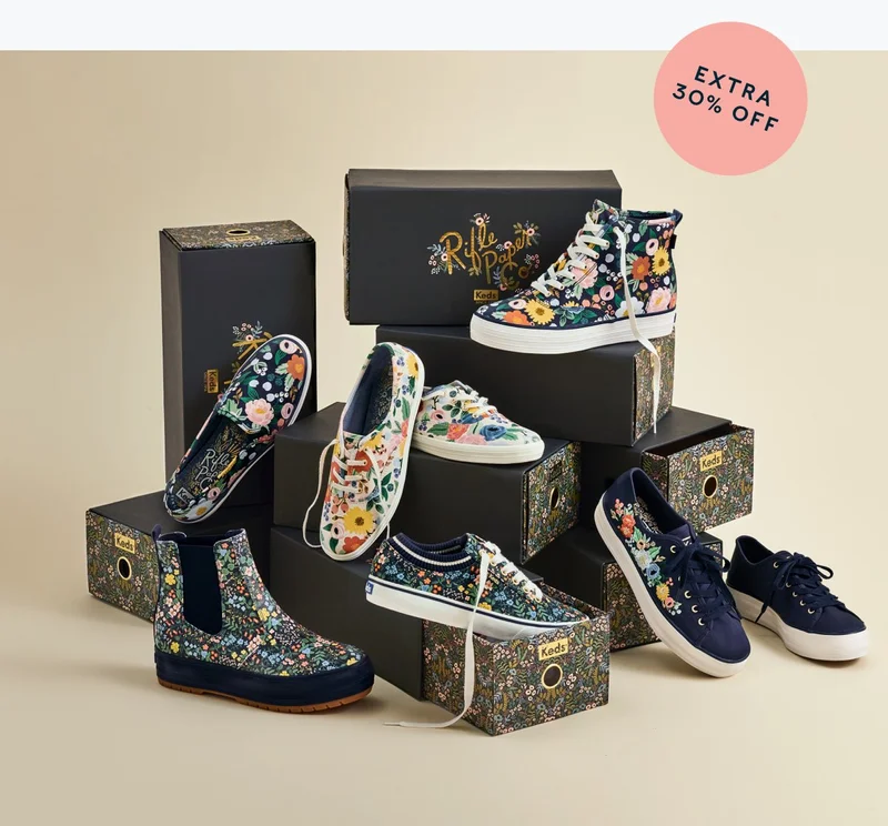 Extra 30% Off Keds