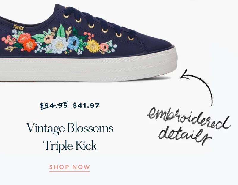 Vintage Blossoms Triple Kick