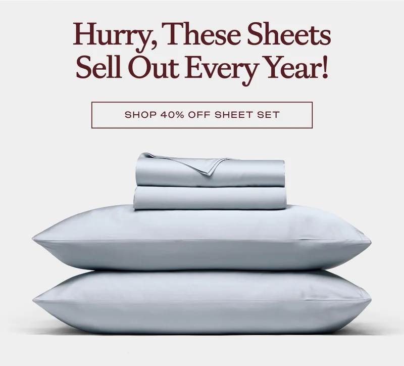 Shop 40% Off Sheet Set