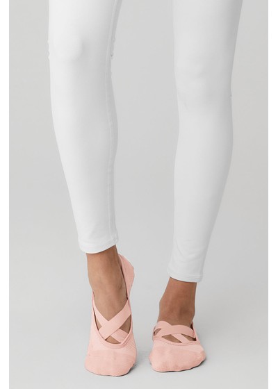 Women's Pivot Barre Sock - Pale Mauve - Pale Mauve / S/M (5-7.5)