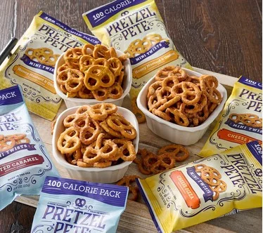 Pretzel Pete 24 Count Mini Twists Single Serve Pretzel Bags