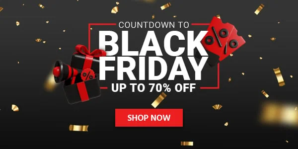 Countdown To Black Friday: Up To 70% Off. Shop Now.
