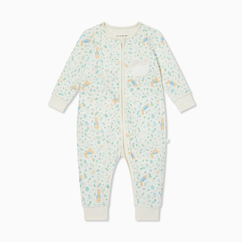 Image of Peter Rabbit Clever Zip Romper