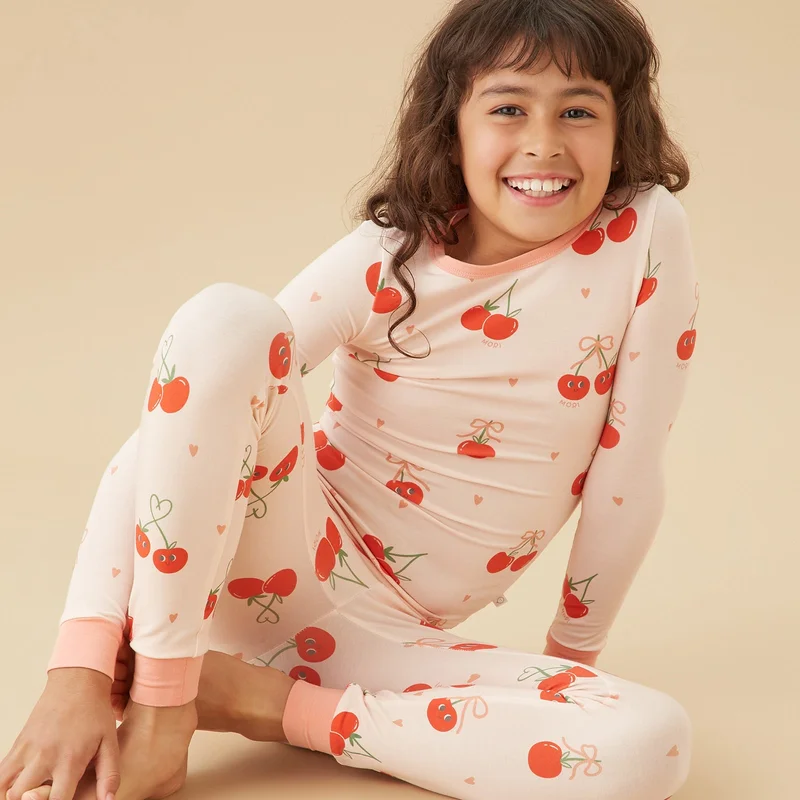 Image of Berry Cherry Pajama Set