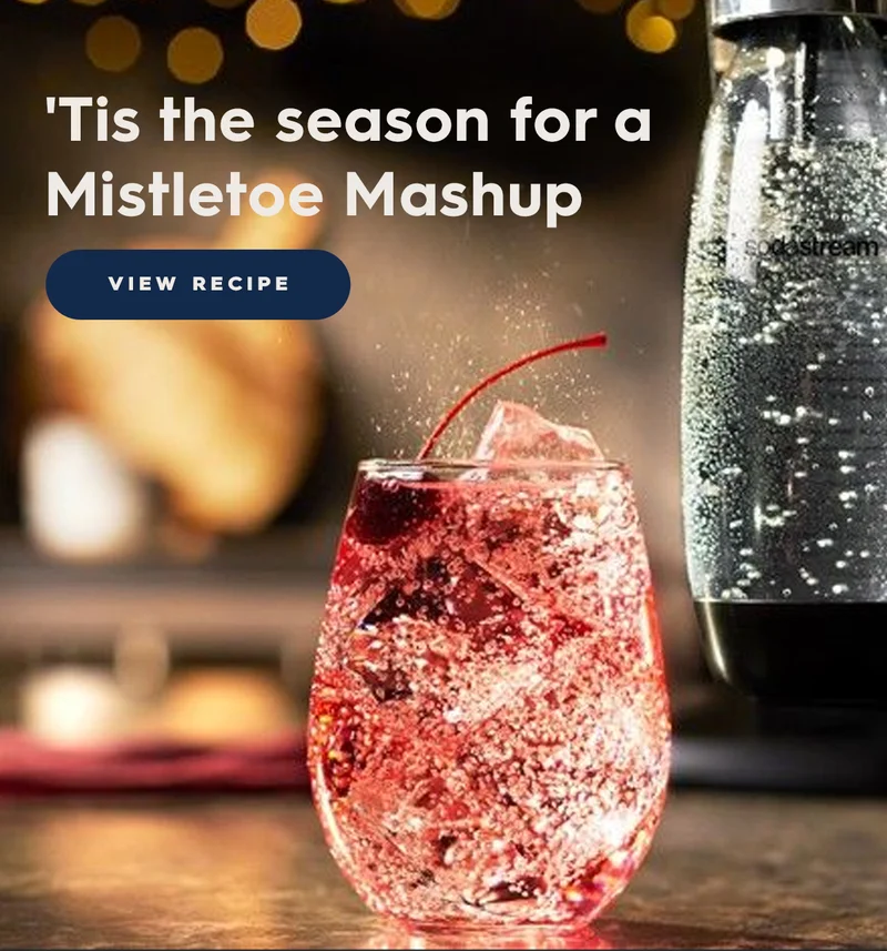 SodaStream Recipe Mistletoe Mash Up