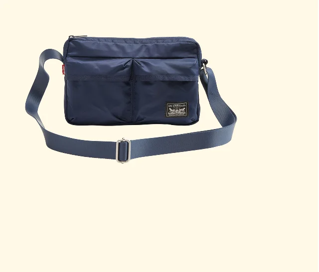 BLUE CROSSBODY BAG