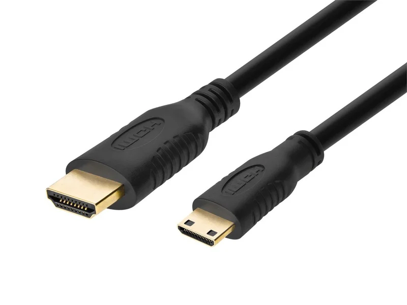 4K High Speed HDMI Cable With HDMI Mini Connector (6ft)