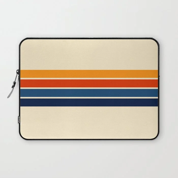 Classic Retro Stripes Laptop Sleeve Laptop Sleeve