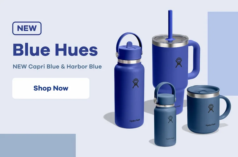 NEW Blue Hues NEW Capri Blue & Harbor Blue | Shop Now