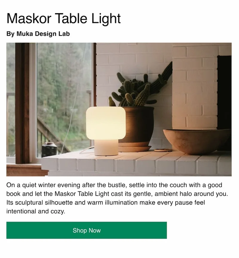 Maskor Table Light