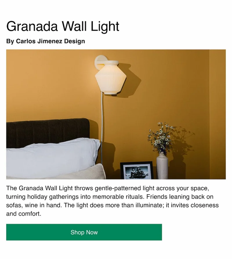Granada Wall Light