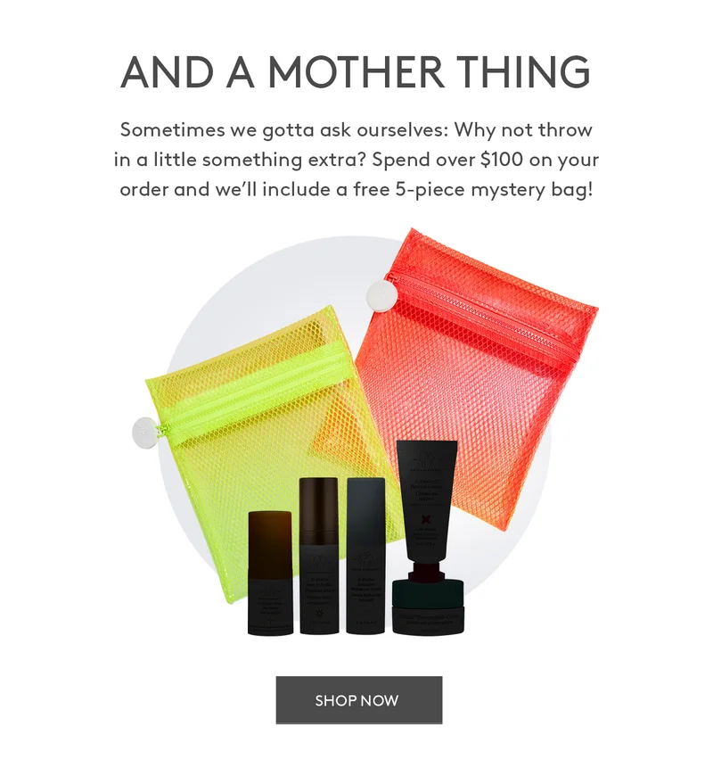 FREE 5-Piece Mystery Bag On $100+ Orders
