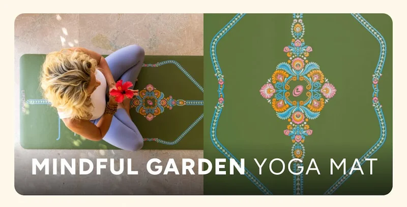 Mindful Garden Yoga Mat
