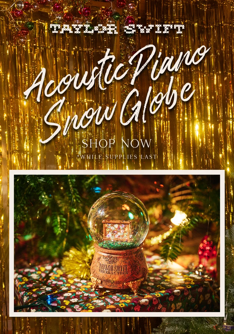 Acoustic Piano Snow Globe. Shop now while supplies last