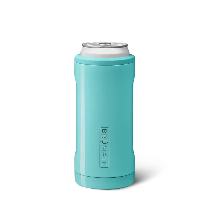 Hopsulator Slim | Aqua | 12oz Slim