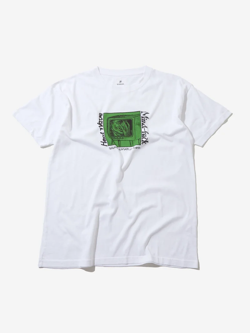 Image of Goodhood x Ed Davis Heatwave T-Shirt - White