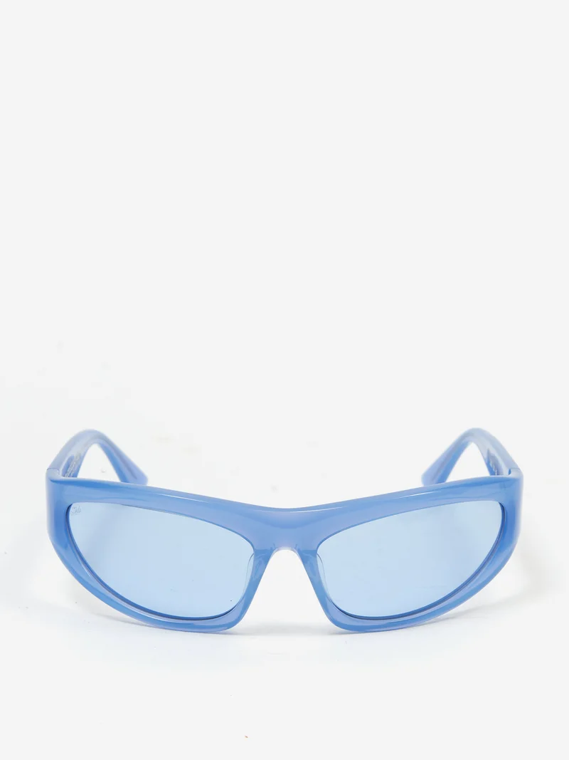 Image of AKILA Lomita x Bricks Wood Sunglasses - Blue/Light Blue