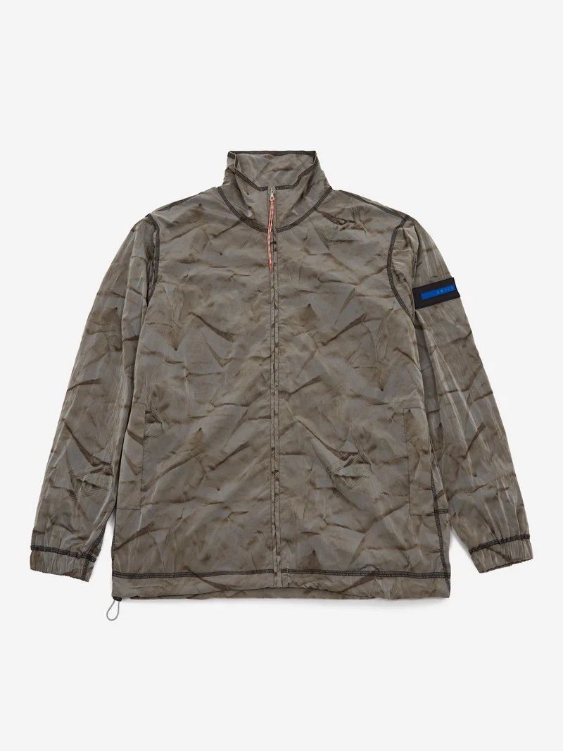 Image of Aries Creased Sports Jacket - Grey