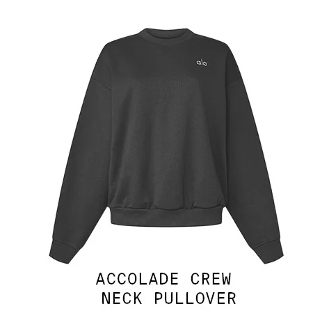 ACCOLADE CREW NECK PULLOVER