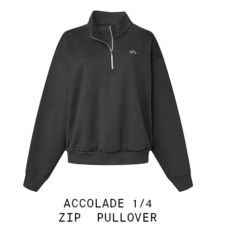 ACCOLADE 1/4 ZIP PULLOVER