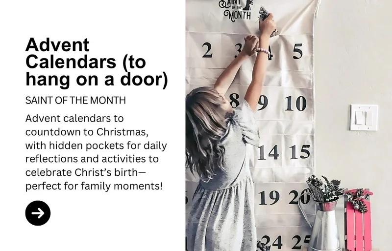 Advent Calendars (to hang on a door)