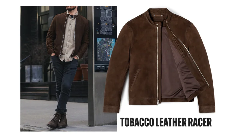 Tobacco Leather Racer