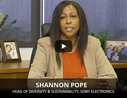 Shannon Pope | Head of Diversity & Sustainability, Sony Electronics