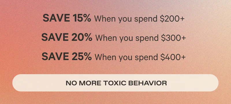 Buy More Save More - Up to 25%!