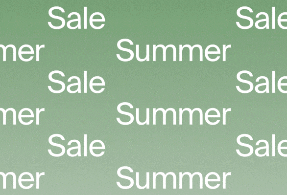 An animated gif about the Summer Sale