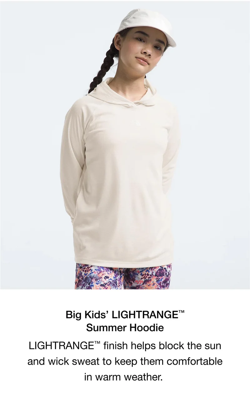 Big Kids’ LIGHTRANGE™ Summer Hoodie