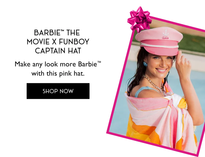 Barbie™ The Movie x FUNBOY Captain Hat