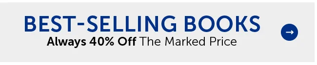 Best-Selling Books - Always 40% Off The Marked Price