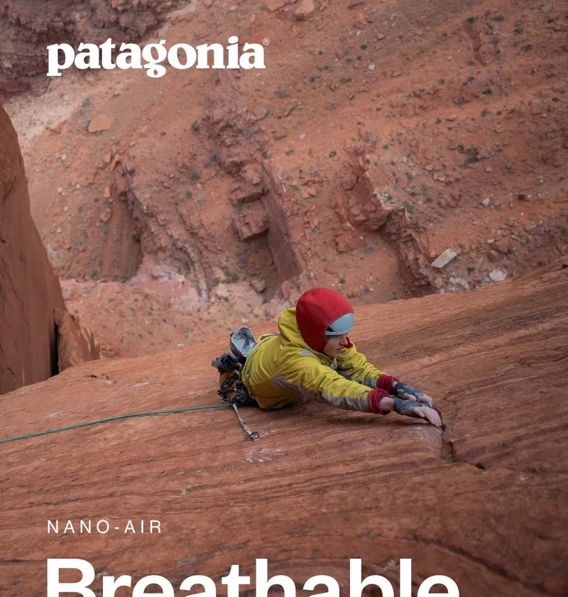 Patagonia. Breathable insulation.
