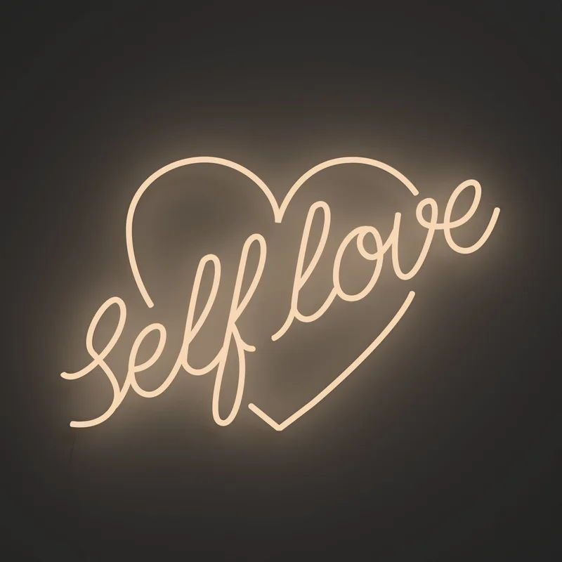 Image of Self-Love by Jean André, LED neon sign