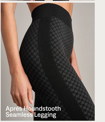 Apres Houndstooth Seamless Legging