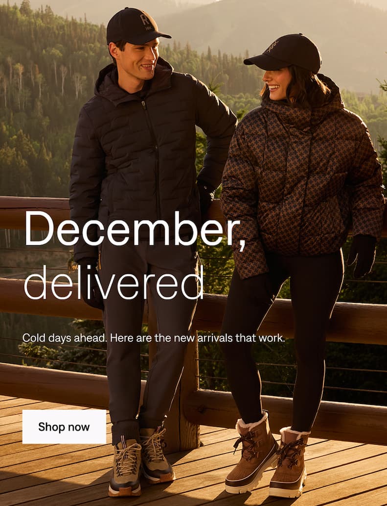 December, delivered. Shop new arrivals