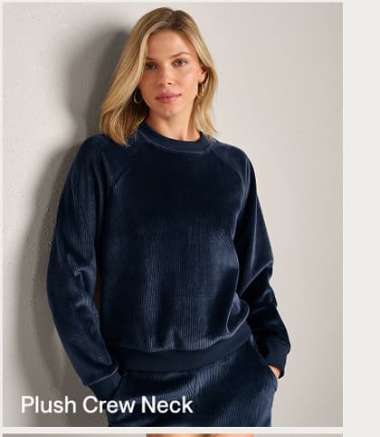 Plush Crew Neck