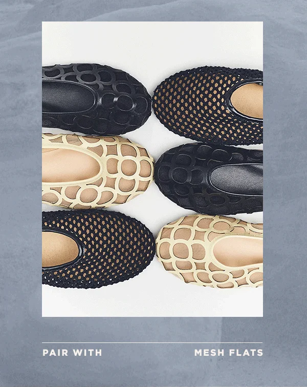 Pair With Mesh Flats