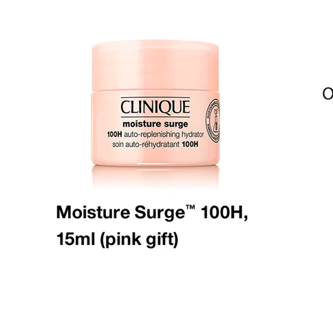 Moisture Surge™ 100H Hydrator 15ml (pink gift)